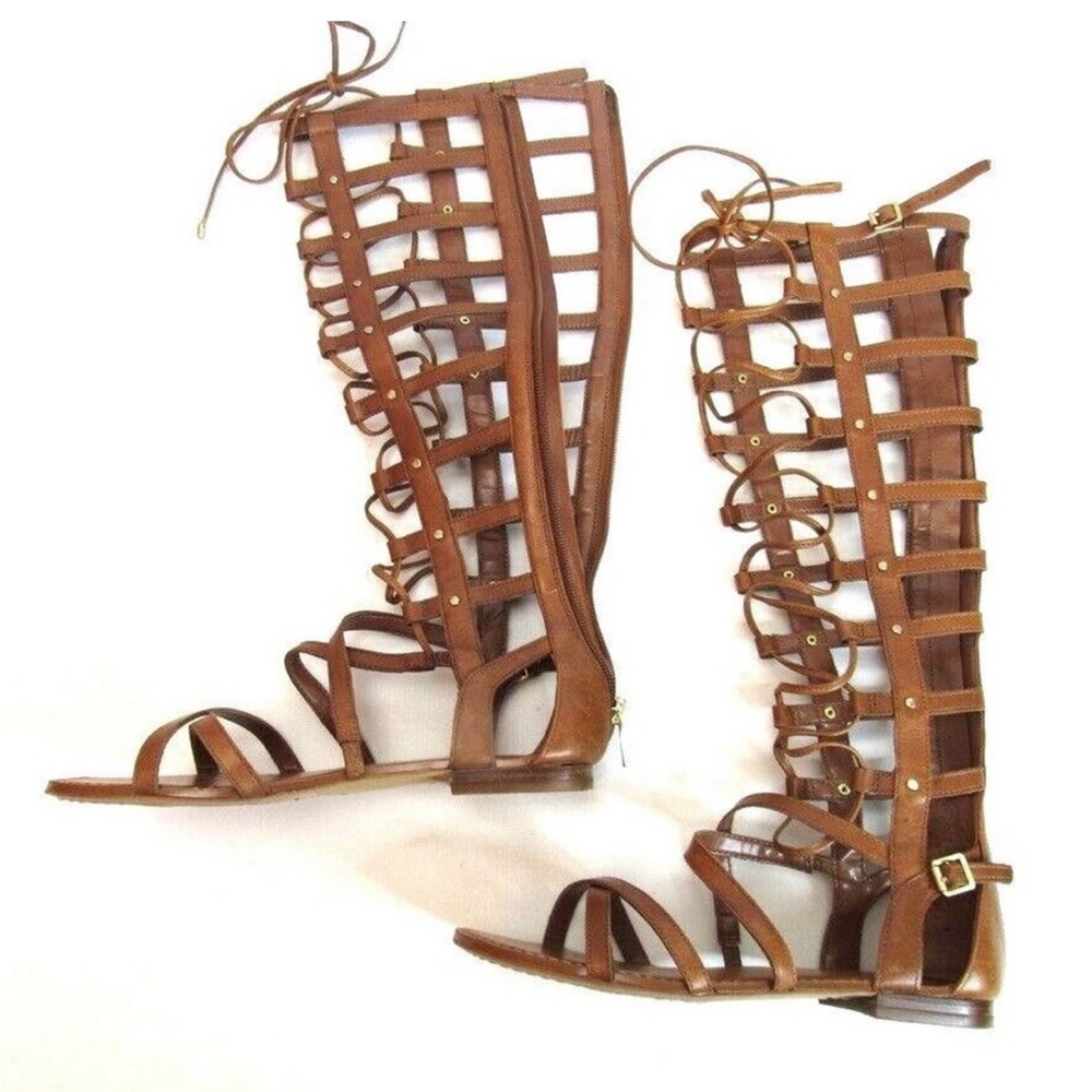 Brown Gladiator Sandals